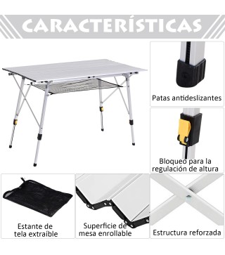 Mesa de Picnic Plegable