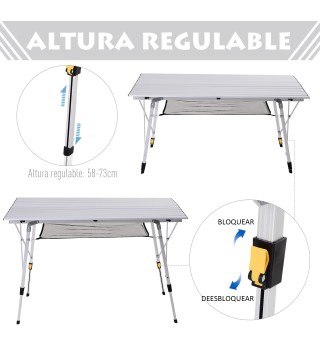 Mesa de Picnic Plegable
