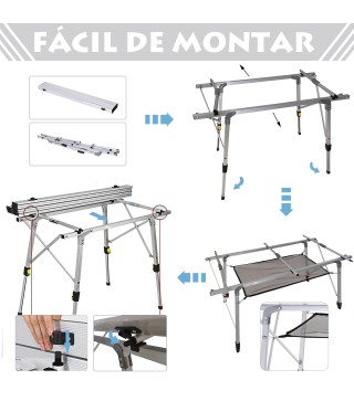 Mesa de Picnic Plegable