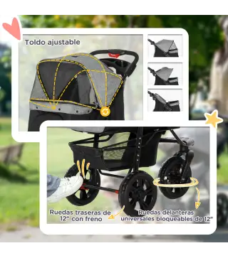 Cochecito para Mascotas