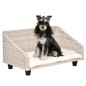 Sofá Cama de Mimbre para Mascotas Sofá Cama de Mimbre para Mascotas