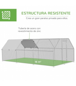 Gallinero de Exterior Grande