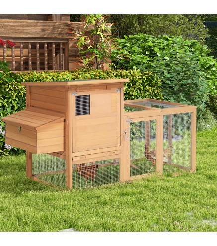 Gallinero de Madera