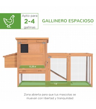 Gallinero de Madera