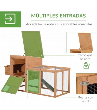Gallinero de Madera