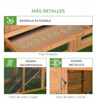 Gallinero de Madera