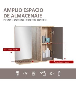 Armario de Baño con Espejo