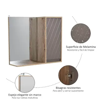 Armario de Baño con Espejo