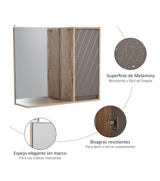 Armario de Baño con Espejo