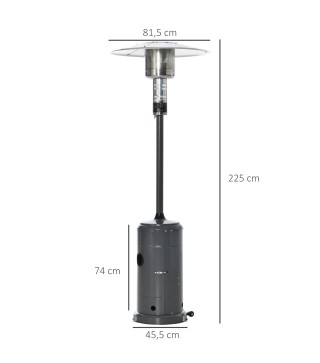 Estufa de Gas para Exterior
