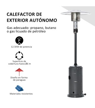 Estufa de Gas para Exterior