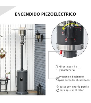 Estufa de Gas para Exterior