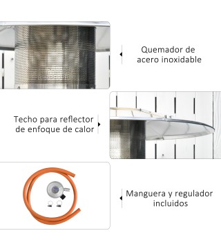 Estufa de Gas para Exterior