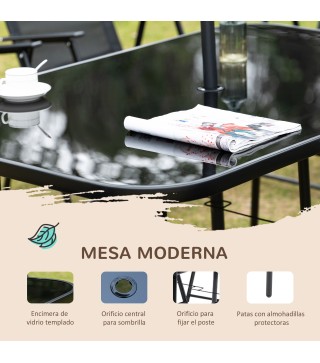 Conjunto de Muebles para Jardín