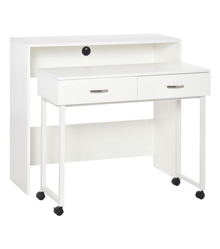 Conjunto de 2 Escritorios Apilables