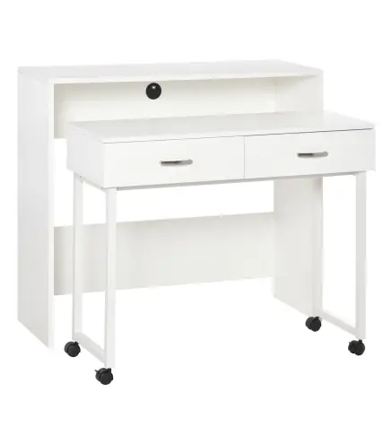 Conjunto de 2 Escritorios Apilables