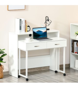Conjunto de 2 Escritorios Apilables