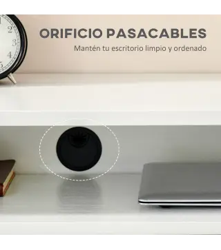 Conjunto de 2 Escritorios Apilables