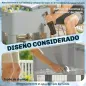 Carrito Nevera de 76L con Ruedas Estante Abrebotellas Recogetapas Drenaje y 2 Asas para Patio Fiesta 92x39x81 cm Plata