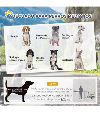 Remolque de Bicicleta para Perros