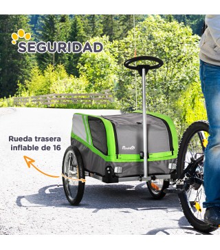 Remolque de Bicicleta para Perros