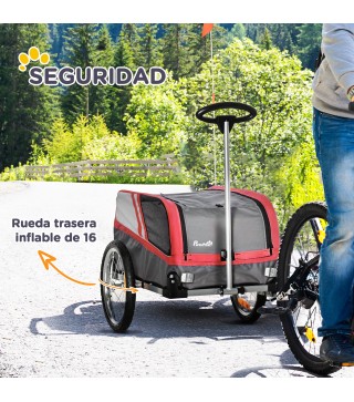Remolque de Bicicleta para Perros