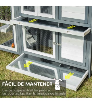 Conejera de Madera