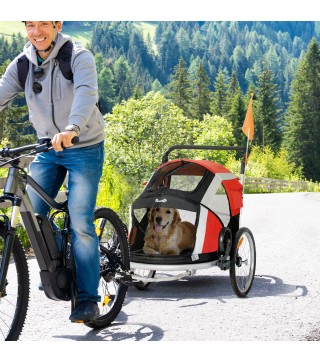 Remolque de Bicicleta para Perros
