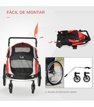 Remolque de Bicicleta para Perros
