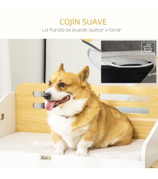 Cama de Madera para Perros