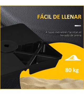4 Pesos para Base de Sombrilla