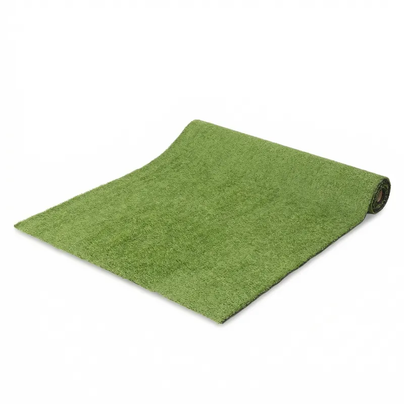 Césped Sintético 1m x 4m Alfombra Césped Artificial con Altura de Hierba 10 mm Drenaje Automático Verde