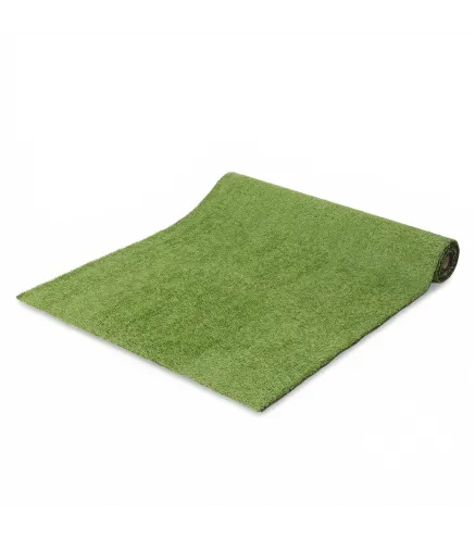 Césped Sintético 1m x 4m Alfombra Césped Artificial con Altura de Hierba 10 mm Drenaje Automático Verde