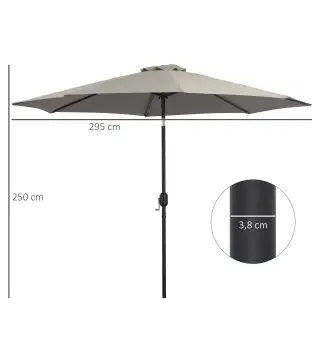 Sombrilla de Jardín