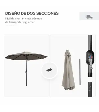 Sombrilla de Jardín