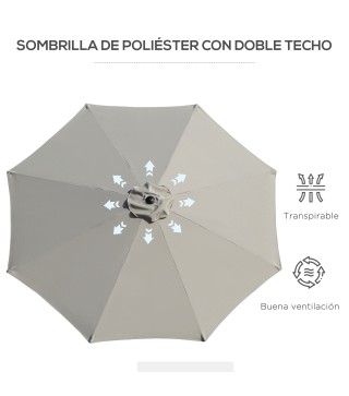 Sombrilla de Jardín