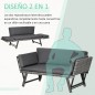 Sofá de Ratán de 2 Plazas Sofá de Ratán de 2 Plazas