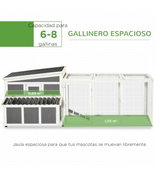 Gallinero de Madera