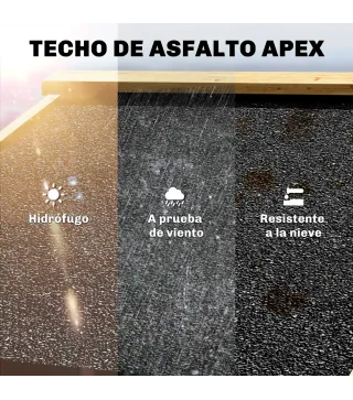 Caseta de Jardín de Madera 93x53x168 cm Armario para Herramientas con 4 Estantes 3 Puertas y Ganchos Madera Natural