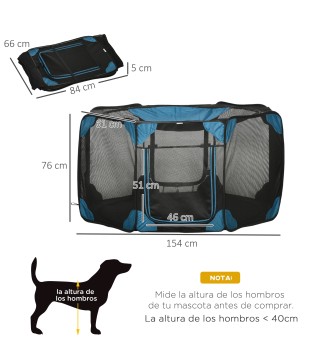 Parque Mascotas Plegable