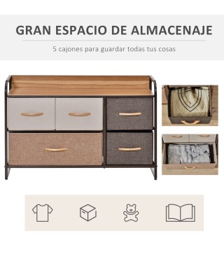 Cómoda de Tela