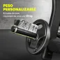 Banco de Pesas Multifuncional Banco de Musculación Reclinable con Altura Ajustable para Fitness Entrenamiento Completo en Gimnas