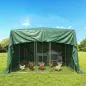 Lona Impermeable Exterior 4x6 m Toldo PE 90 g/m² Protección UV con Ojales Reforzados para Leña Muebles de Jardín Verde Lona Impermeable Exterior 4x6 m Toldo PE 90 g/m² Protección UV con Ojales Reforzados para Leña Muebles de Jardín Verde
