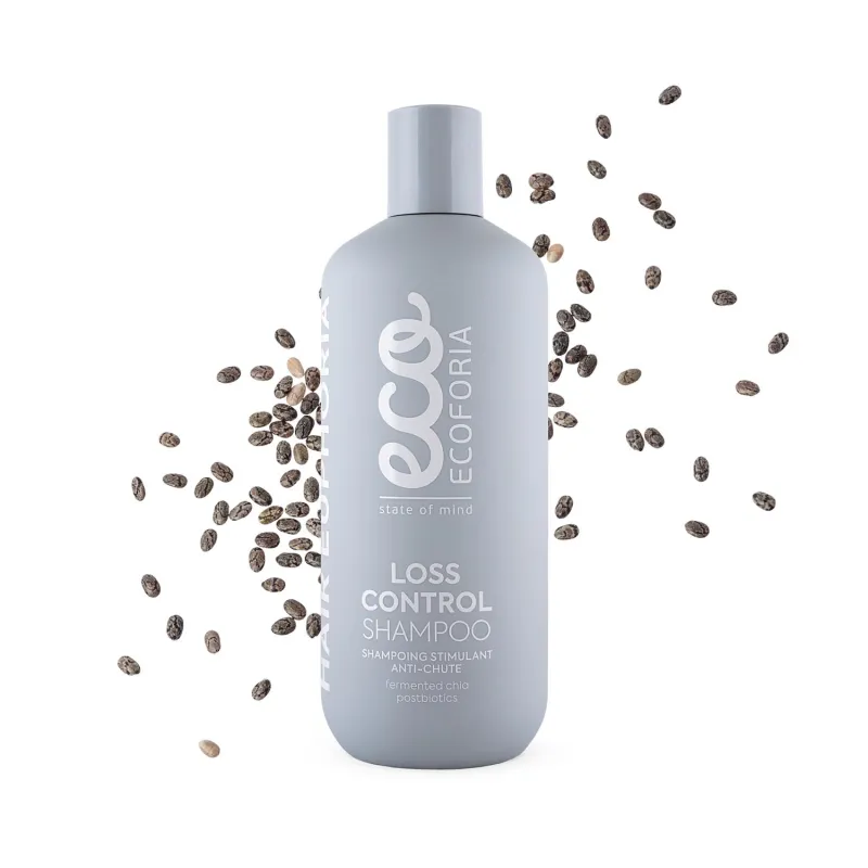 ECOFORIA LISS CONTROL CHAMPU ANTI-CHUTE 400ML