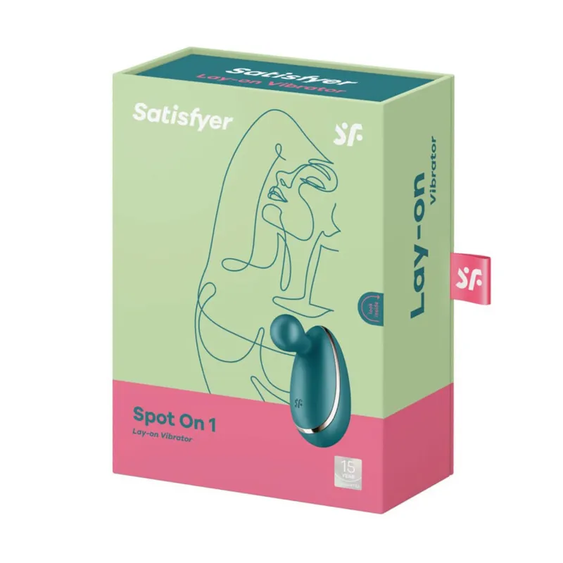 SATISFYER SPOT ON 1 LAY-ON VIBRADOR VERDE 1UN