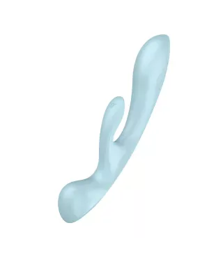 SATISFYER TRIPLE LOVER VIBRADOR GRIS 1UN