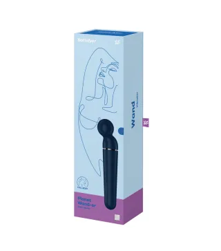 SATISFYER PLANET WAND-ER VIBRADOR BLUE + ROSEGOLD 1UN