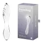 SATISFYER DAZZLING CRYSTAL DILDO HOT & COLD TEMPERATURE PLAY TRANSPARENTE 1UN