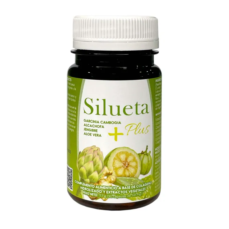 LUESTHETIC SILUETA PLUS COLAGENO COMPLEMENTO ALIMENTICIO 30 CAPSULAS 30UN