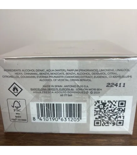 ADOLFO DOMINGUEZ AMBAR NEGRO NEGRO EAU DE PARFUM 120ML VAPORIZADOR